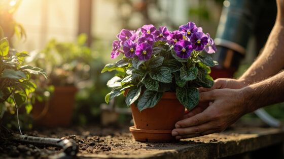 african violet light requirements