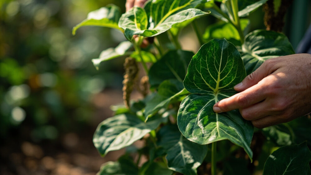 alocasia frydek care