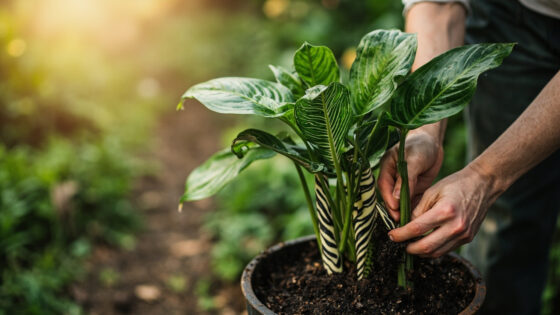 alocasia zebrina care