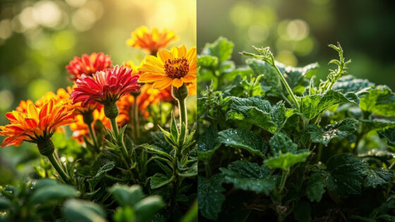 annuals vs perennials