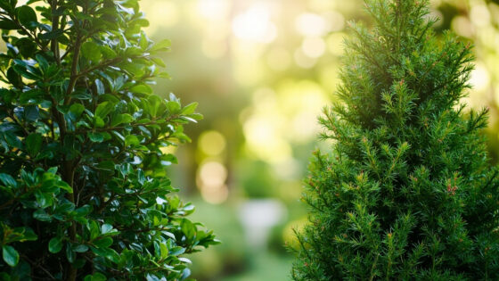 arborvitae vs leyland cypress
