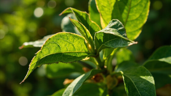 avocado plant leaves curling