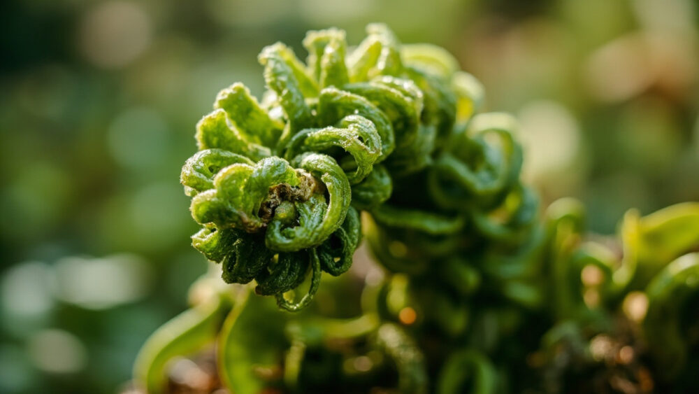 bird s nest fern drooping