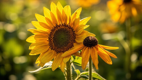 black eyed susan vs sunflower