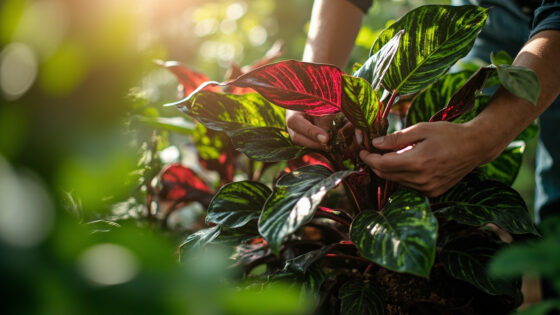 calathea light requirements