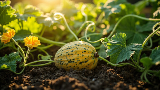 cantaloupe growing stages