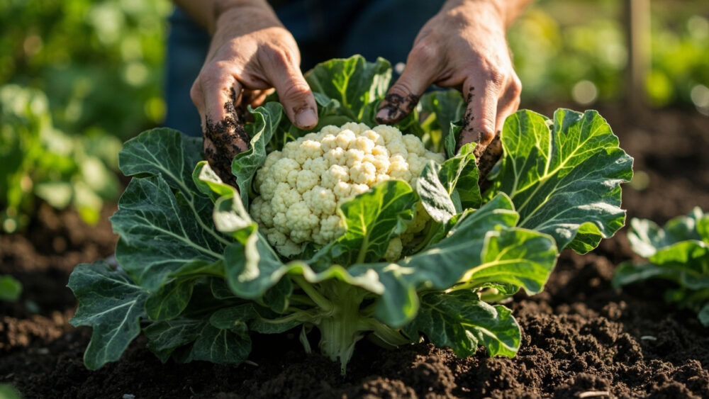 cauliflower growing stages