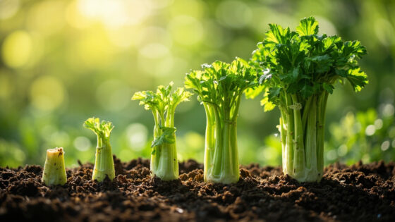 celery growing stages