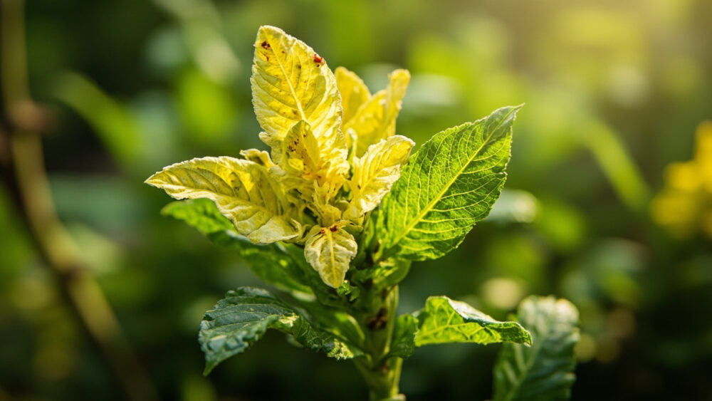 celosia leaves turning yellow