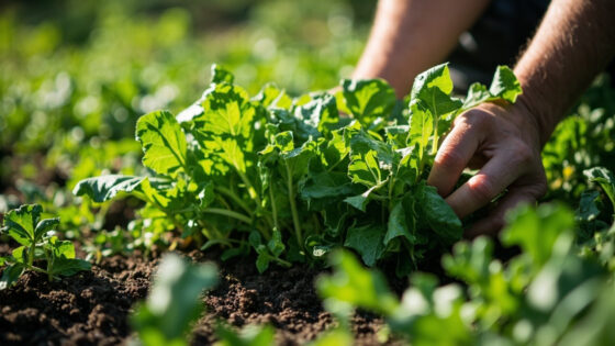 companion plants for arugula