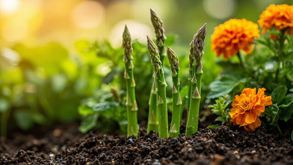 companion plants for asparagus