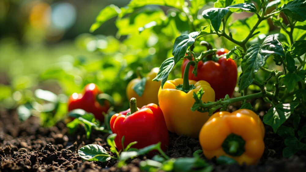 companion plants for bell peppers