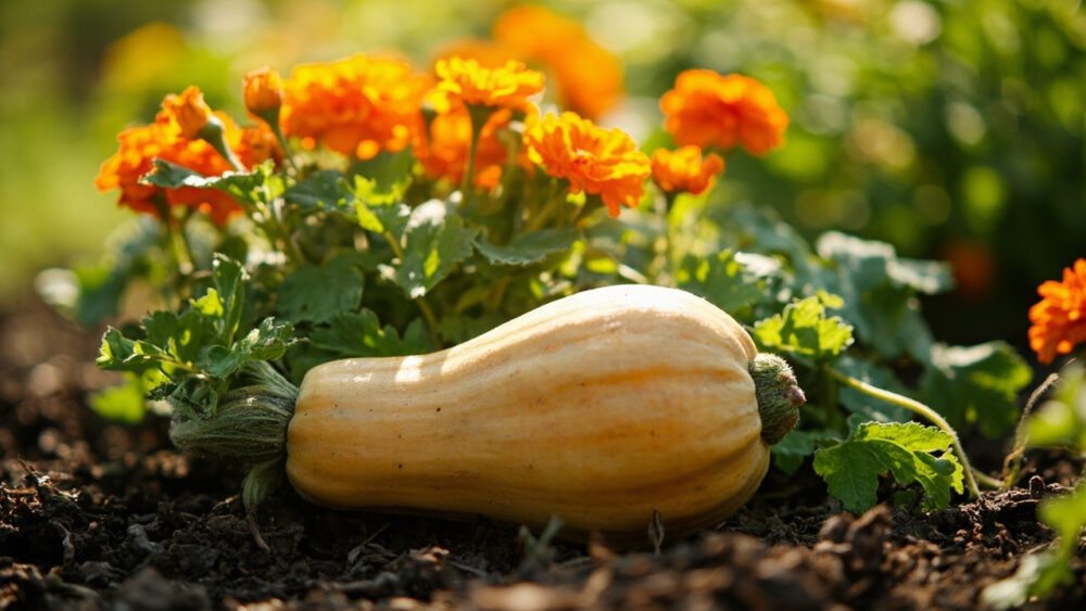 companion plants for butternut squash