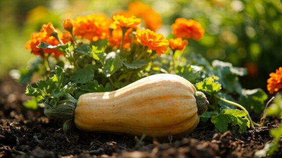 companion plants for butternut squash