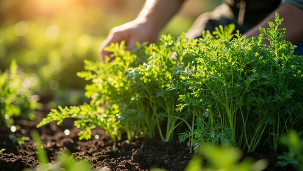companion plants for carrots