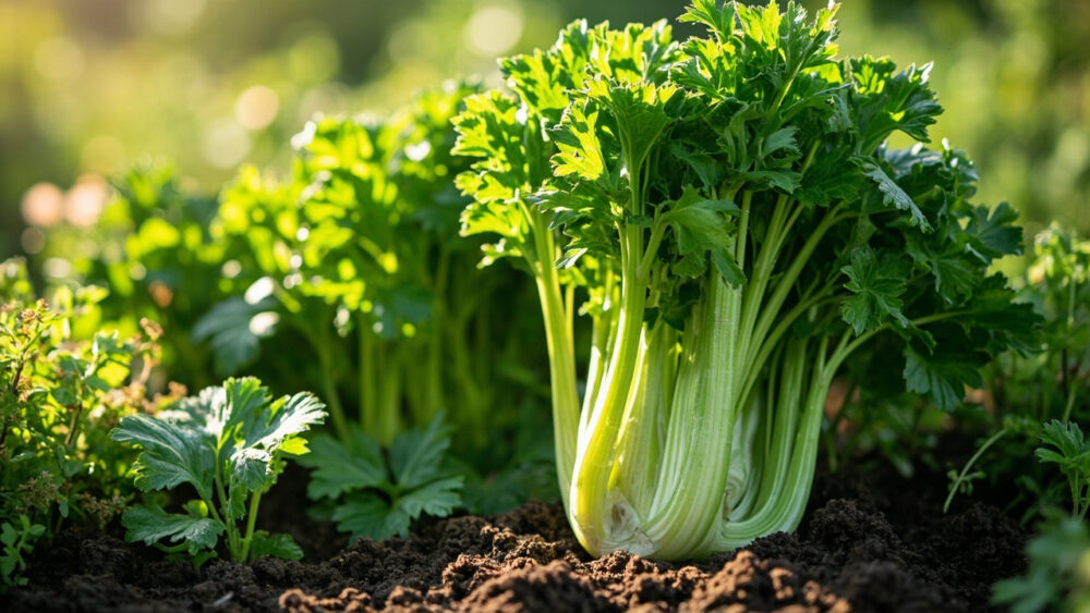 companion plants for celery