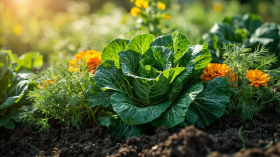companion plants for collard greens