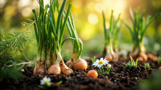 companion plants for onions