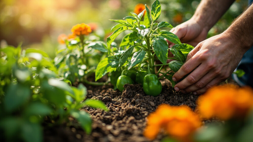 companion plants for peppers