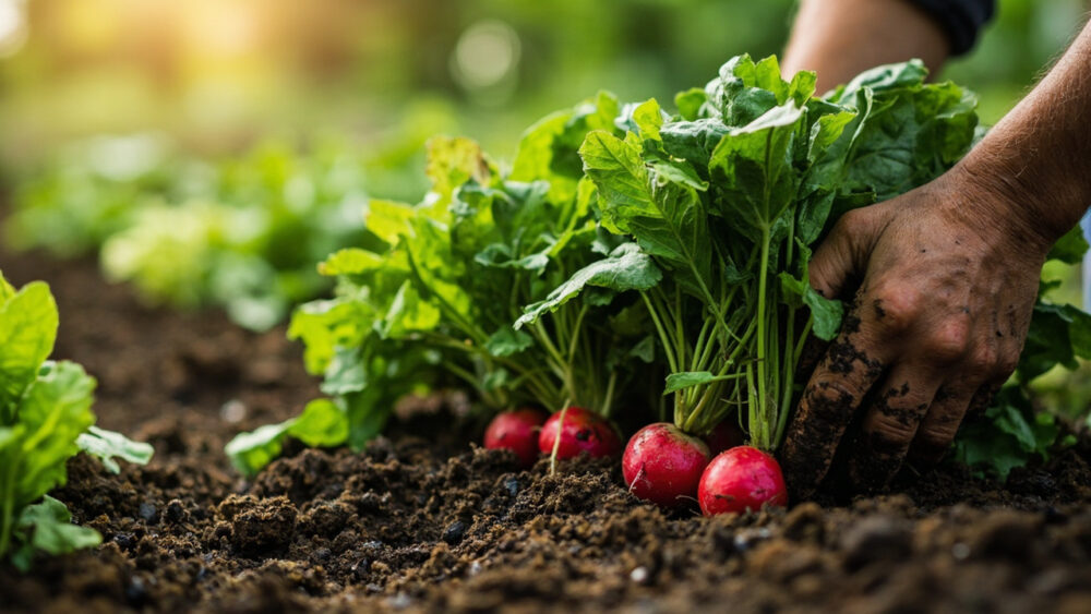 companion plants for radishes