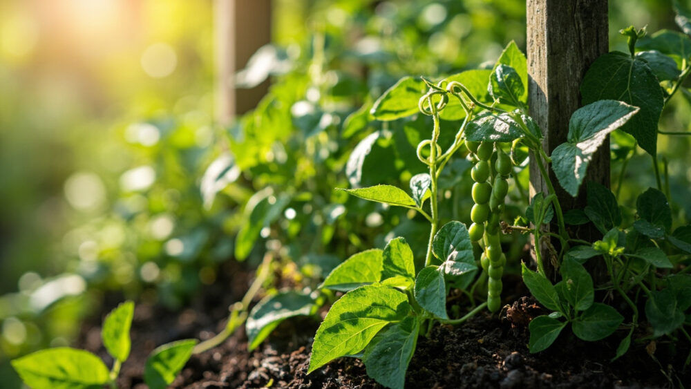 companion plants for snap peas