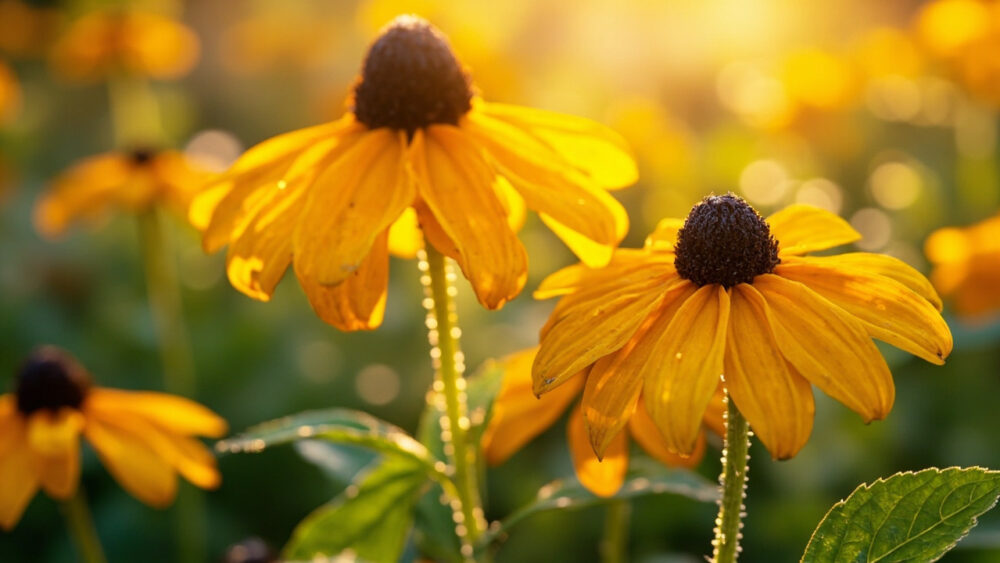 do black eyed susans come back every year