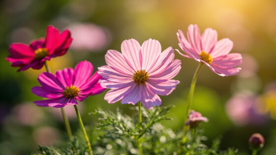 do cosmos come back every year