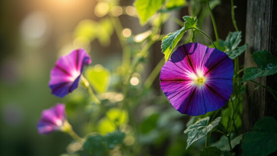 do morning glories come back every year