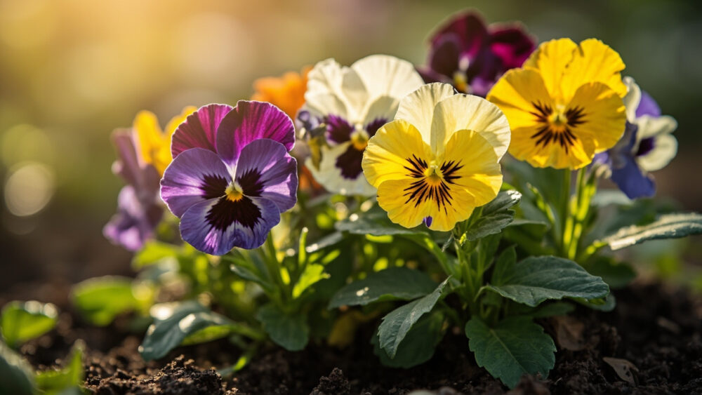 do pansies come back every year