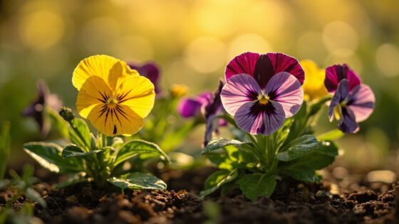 do violas come back every year