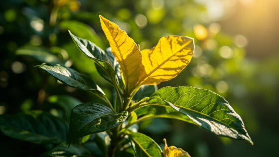 gardenias leaves turning yellow