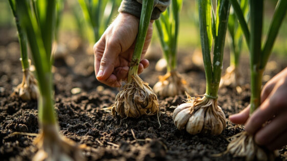garlic growing problems