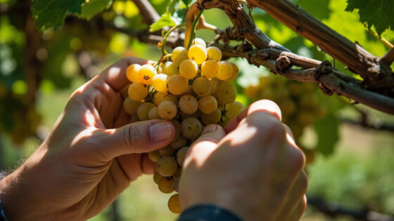 grapes growing stages
