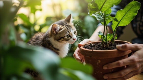 houseplants toxic to cats