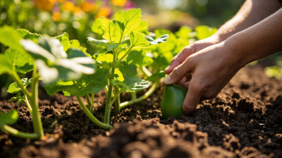 how far apart to plant butternut squash