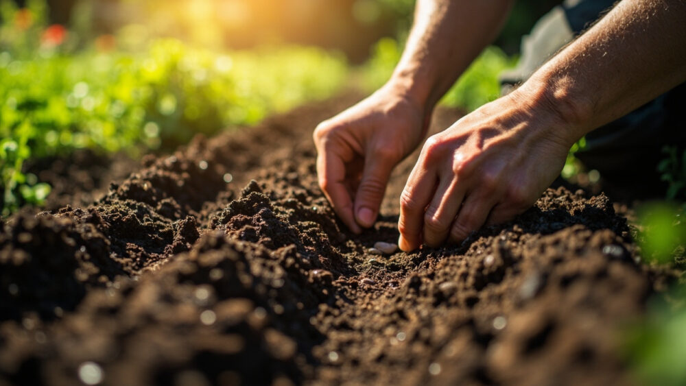 how far apart to plant carrots