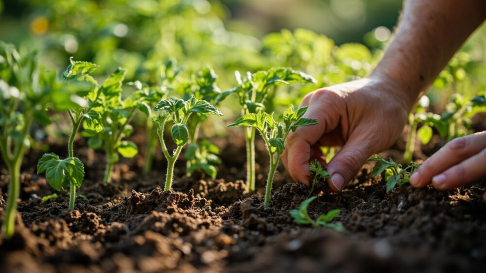 how far apart to plant cherry tomatoes