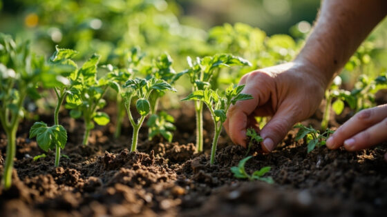 how far apart to plant cherry tomatoes