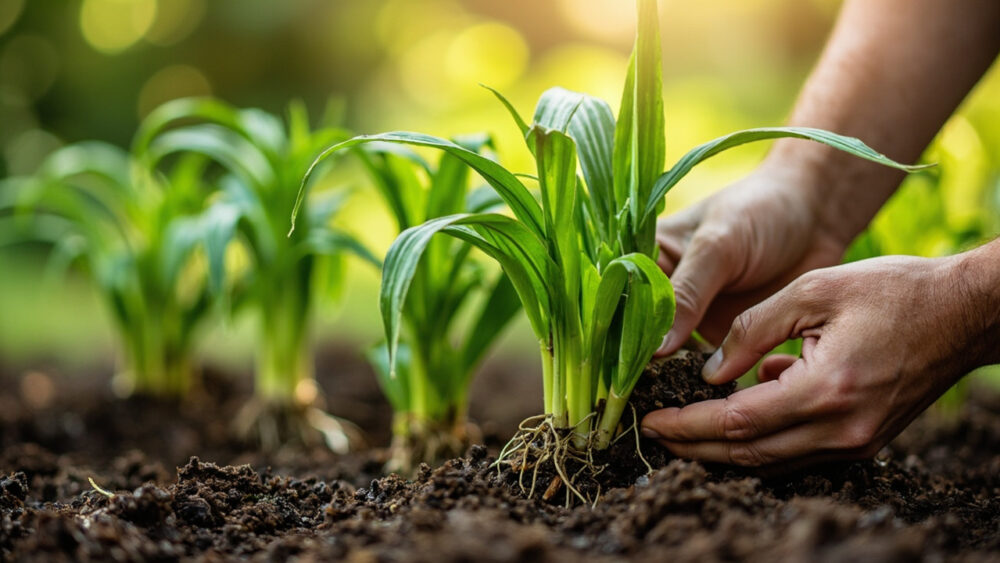 how far apart to plant daylilies