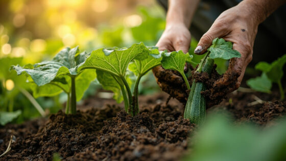 how far apart to plant zucchini