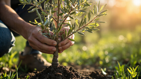 how fast do olive trees grow