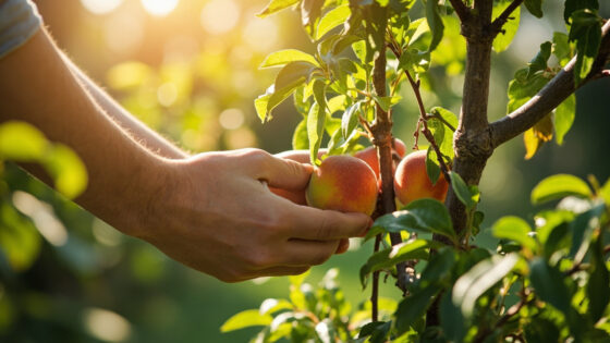 how fast do peach trees grow