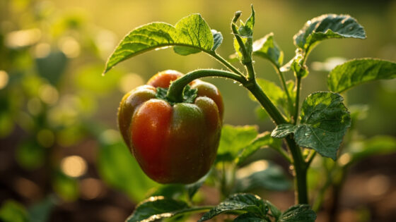 how long does it take to grow bell peppers