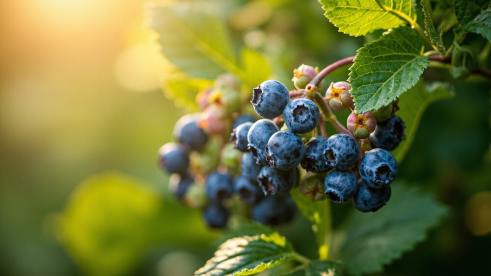 how long does it take to grow blueberries