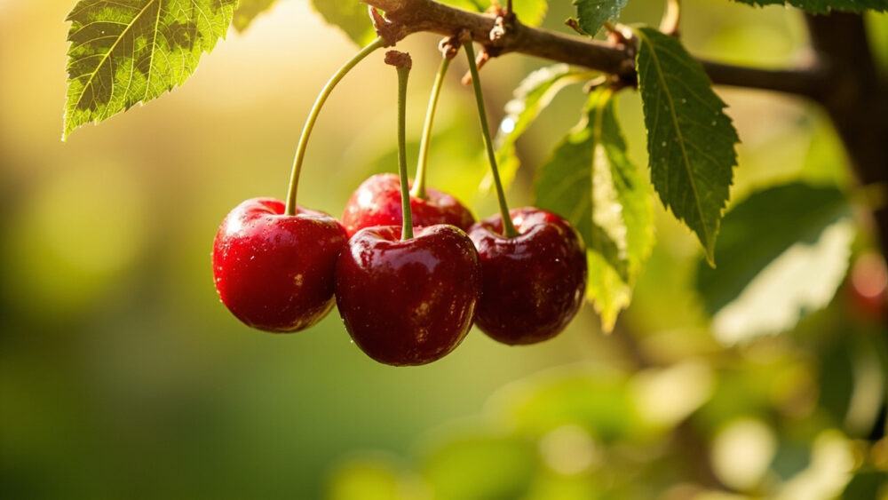 how long does it take to grow cherries