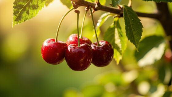 how long does it take to grow cherries