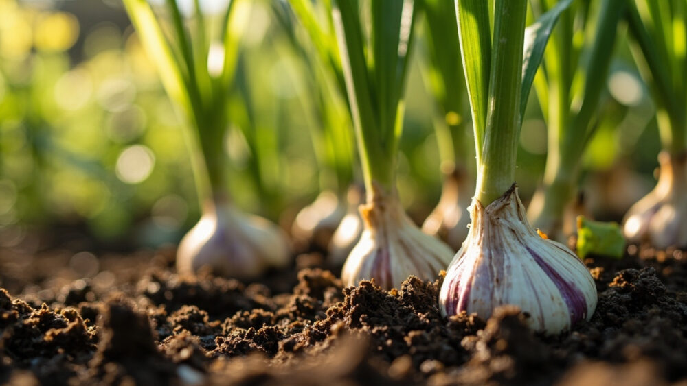how long does it take to grow garlic