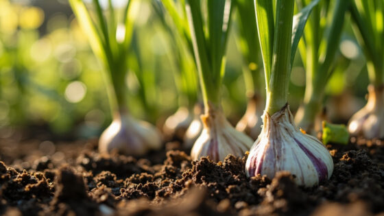 how long does it take to grow garlic