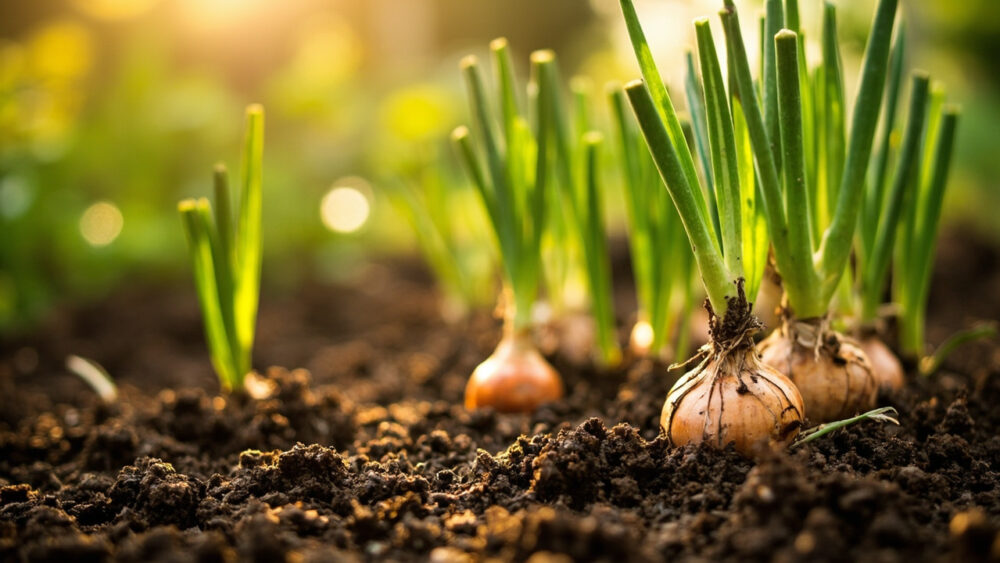 how long does it take to grow onions