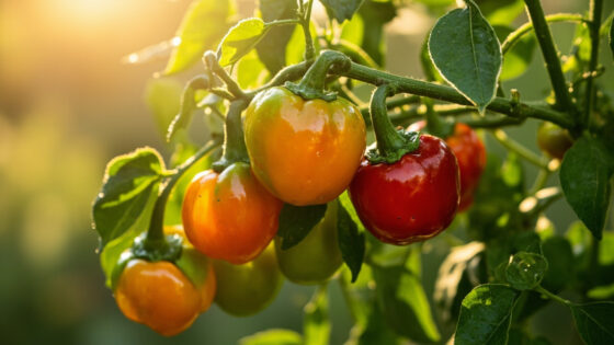 how long does it take to grow peppers